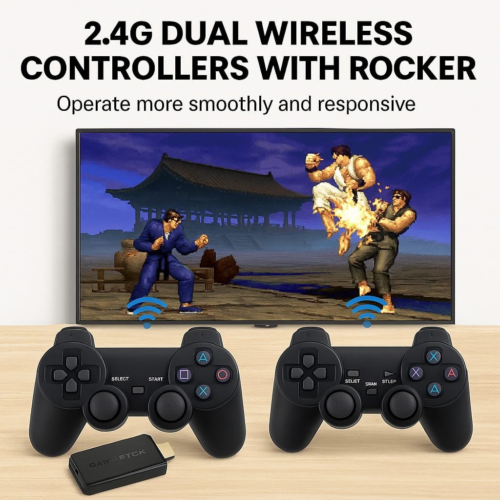 Wireless Video Games for TV Gaming Game Stick 4K - Image 2