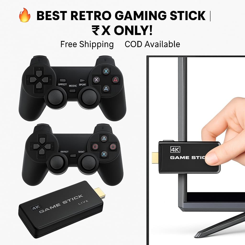 Wireless Video Games for TV Gaming Game Stick 4K - Image 6