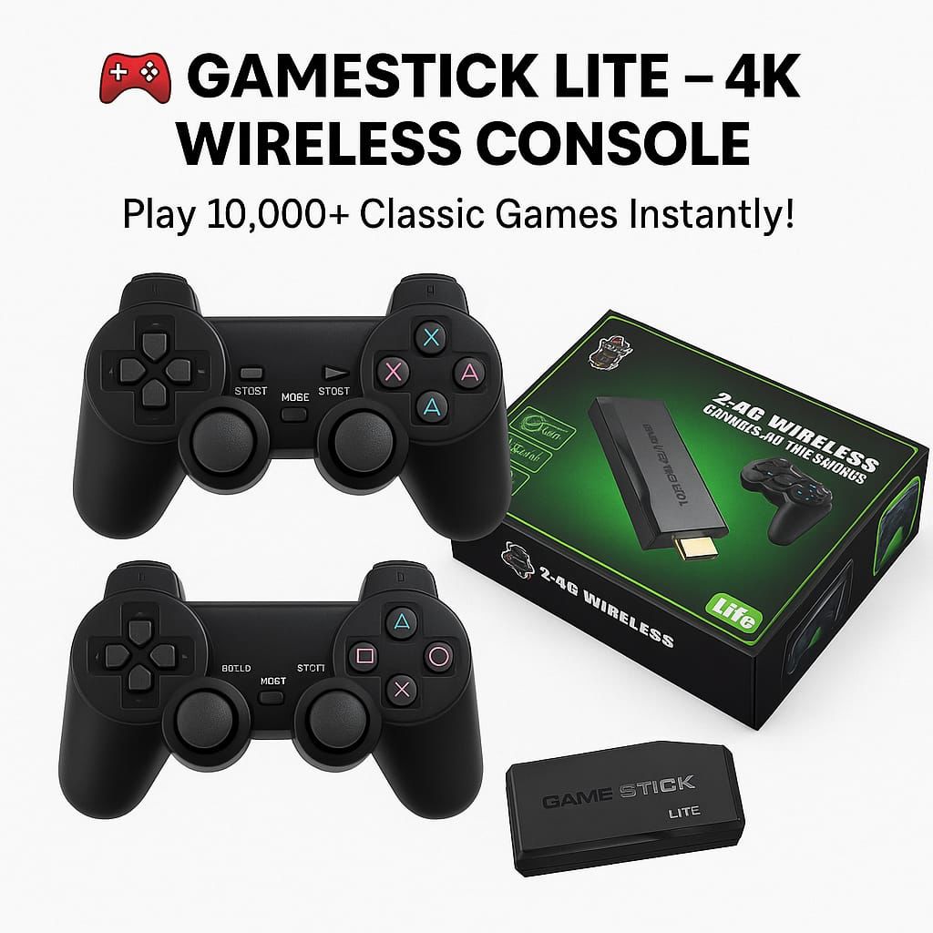 Wireless Video Games for TV Gaming Game Stick 4K - Image 9
